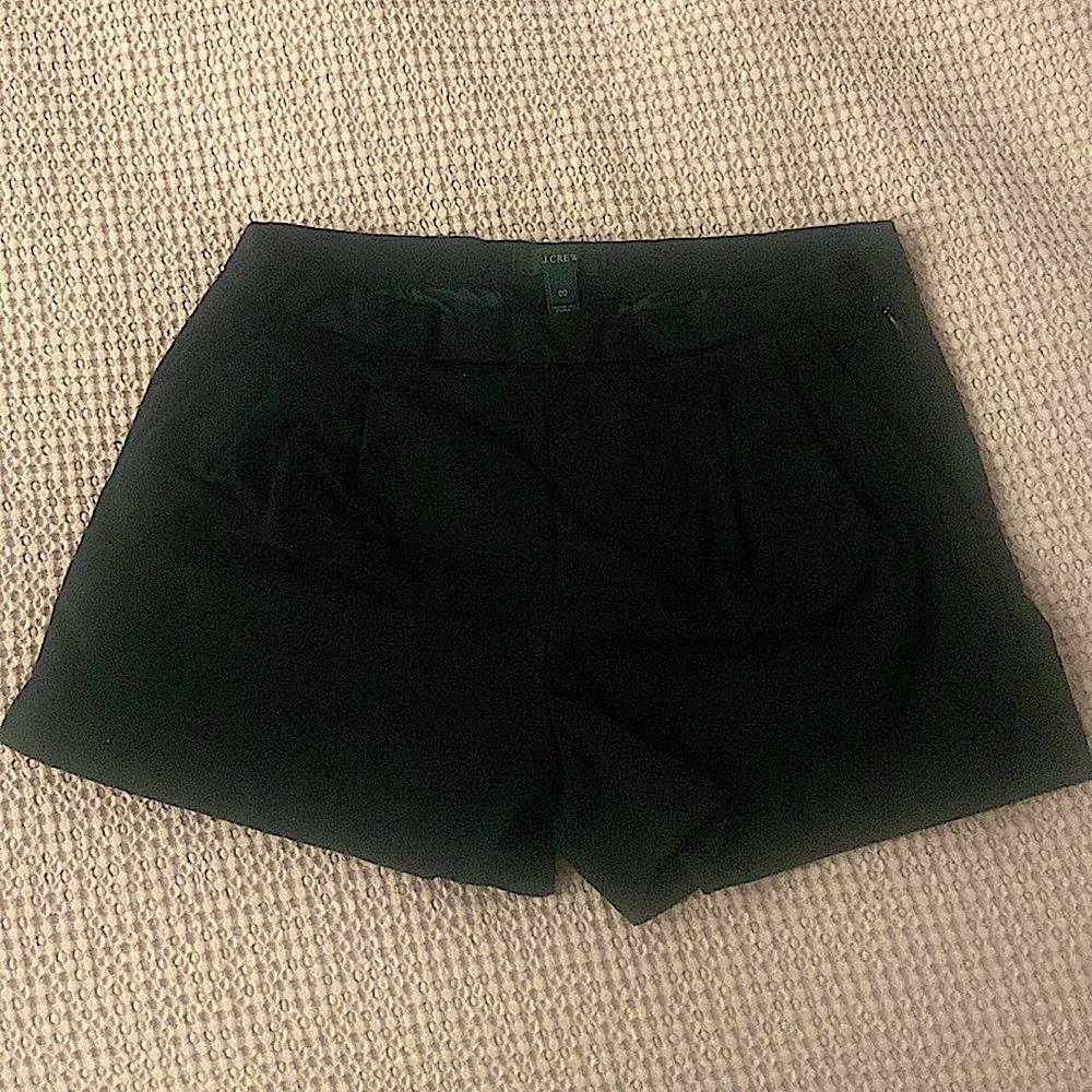 Never worn black J Crew shorts
